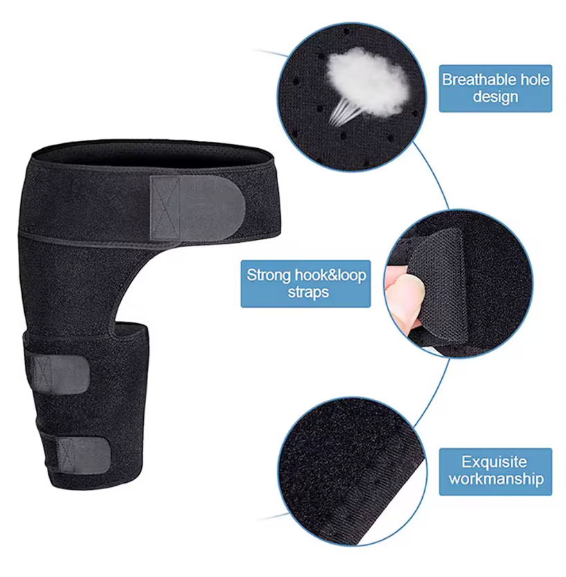 Sciatica & Hip Pain Relief Brace — Compression Support for Nerve Pain, Arthritis & Groin Discomfort