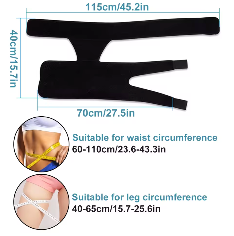 Sciatica & Hip Pain Relief Brace — Compression Support for Nerve Pain, Arthritis & Groin Discomfort