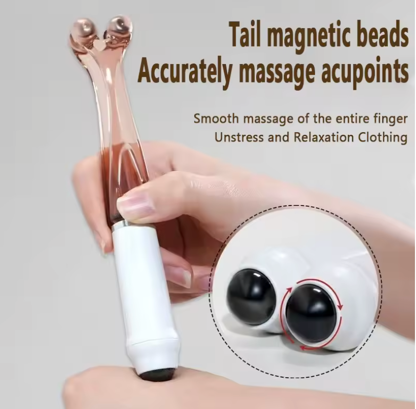 Finger Joint Roller Massager — Acupressure Relief for Arthritis, Stiffness & Hand Pain