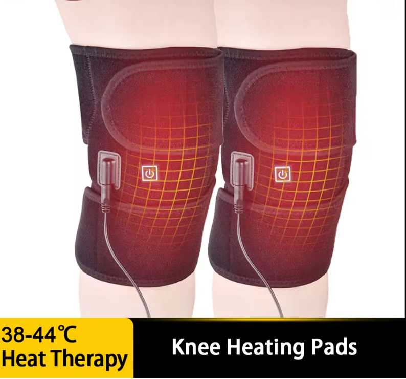 USB Heated Knee Brace — 3-Level Heat Therapy for Joint Pain & Arthritis Relief